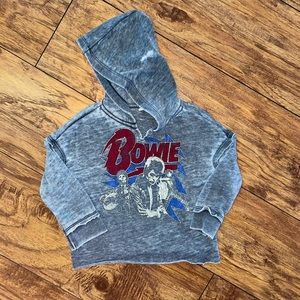 18 month Toddler Junkfood David Bowie Hoodie Shirt